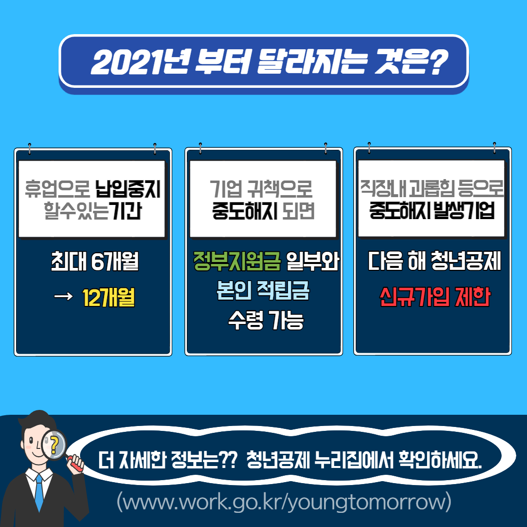 [카드뉴스] 2021년 청년내일채움공제 안내3