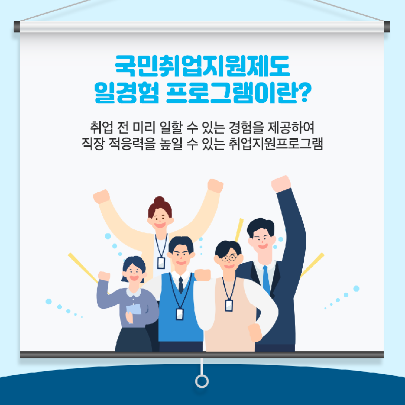 [카드뉴스] 국민취업지원제도 일경험 프로그램2