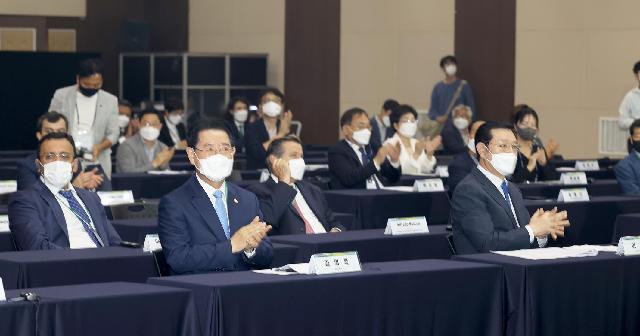 김영록 도지사, 도시환경협약(UEA) 여수정상회의 참석