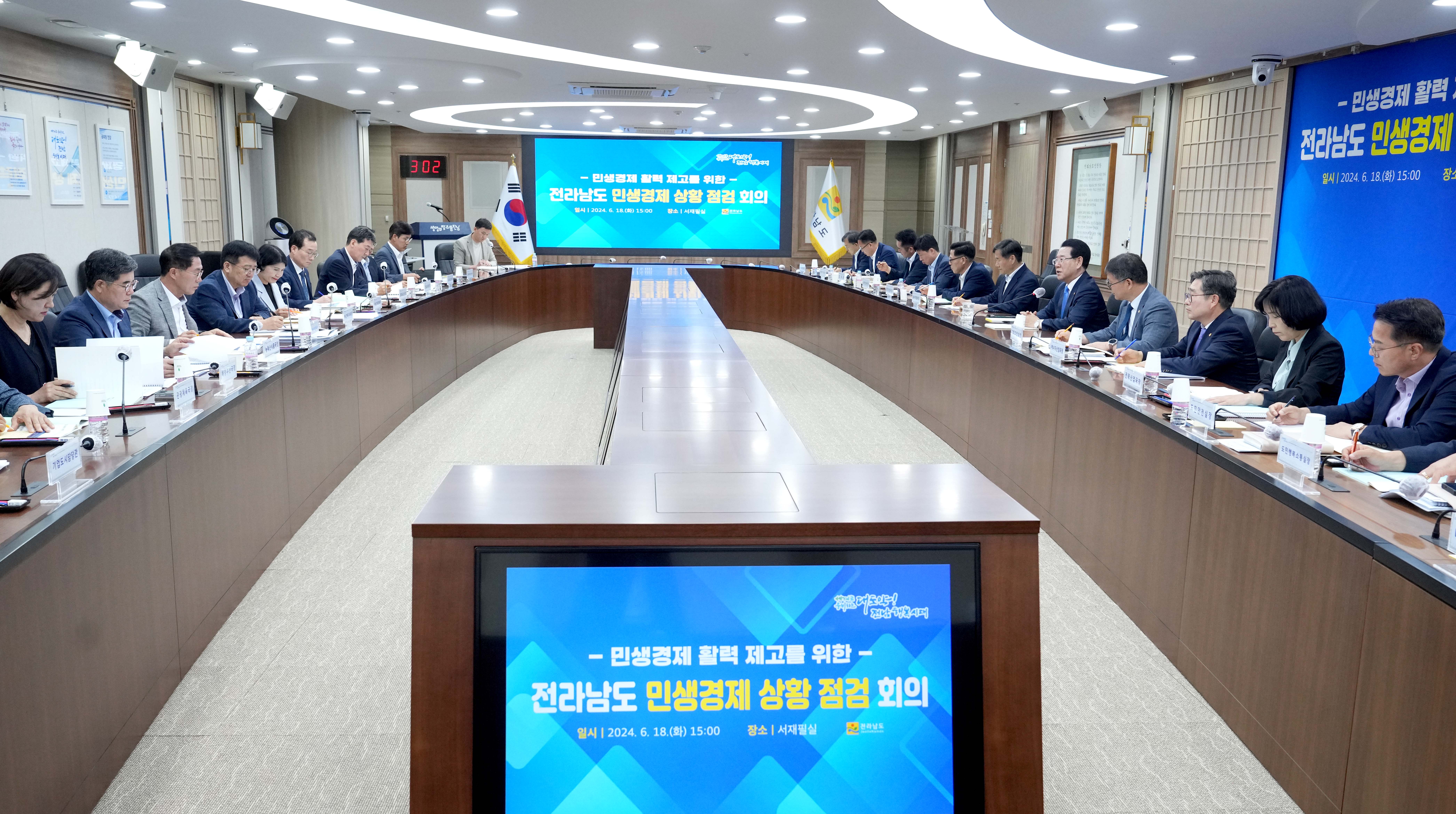 전남 민생경제 상황 점검 회의4
