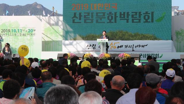 2019 대한민국 산림문화박람회 개막식