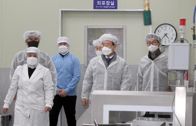 목포 김치생산 기업 신세계F&B (유)농업회사법인 방문